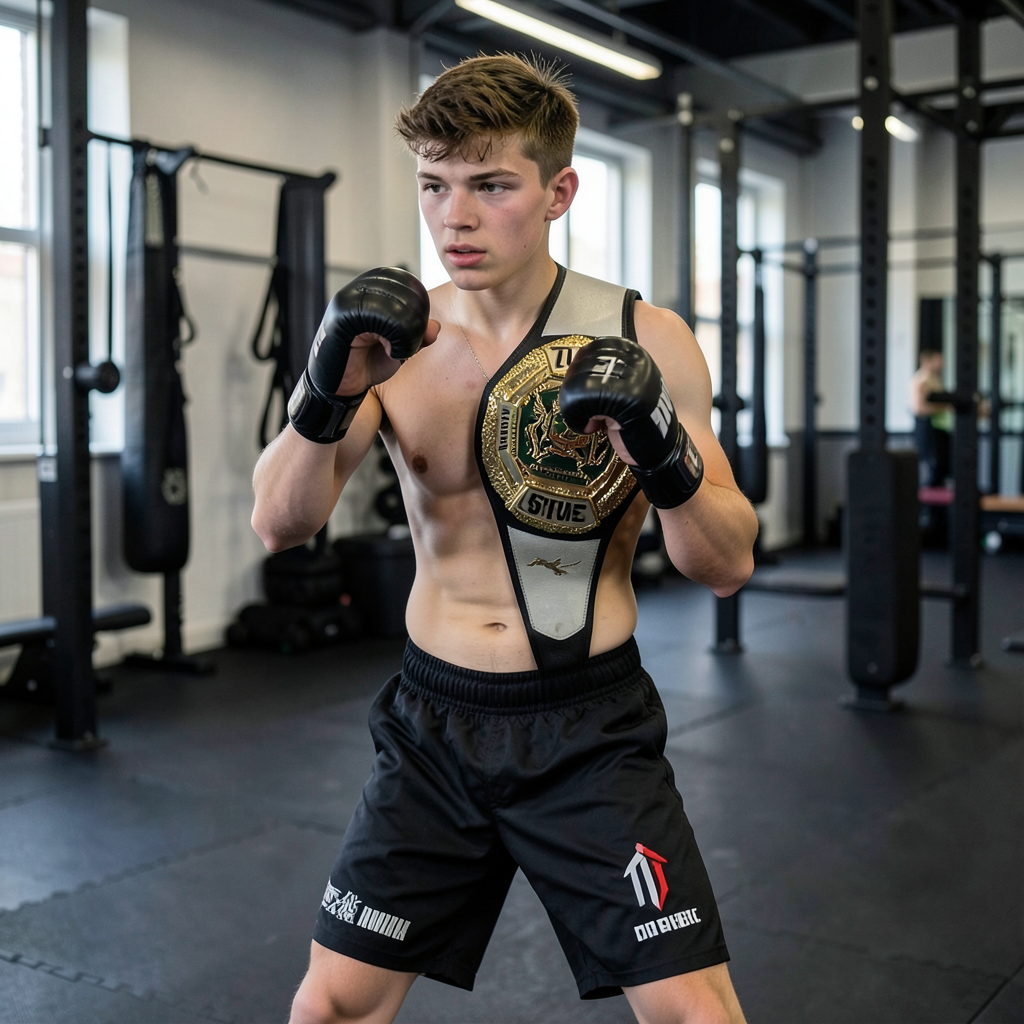 Bradford City scouted footballer Noah Toothill, 15, wins British and European MMA titles